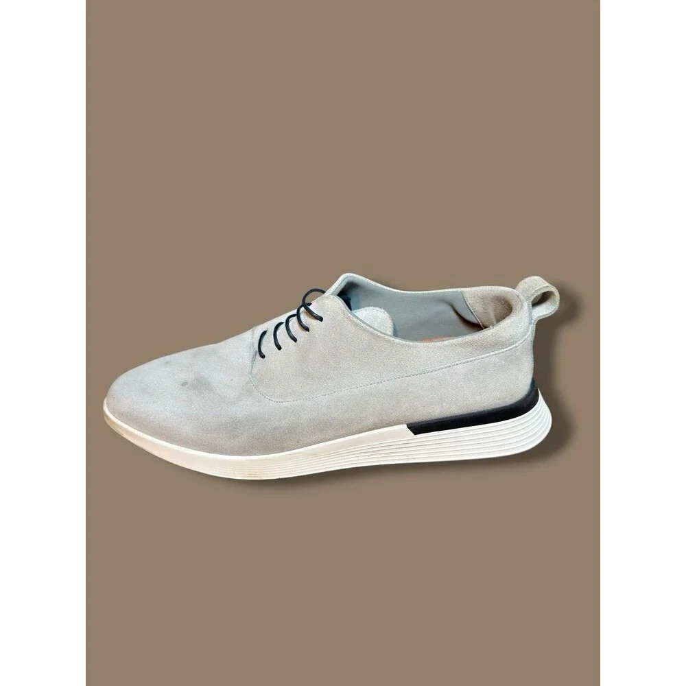 Wolf & Shepherd Crossover Longwing Smoke Suede Mens Shoes Size 11 Comfort Office